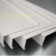 Parapety aluminiowe białe
